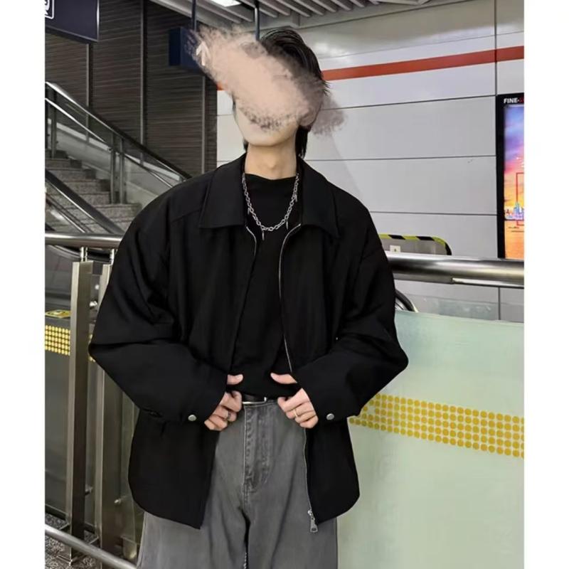上衣 成人男性用 烏兎 薄っぺら 無地 コール天 襟付き添い人 アウター 薄墨色 黒いこと 珈琲色 耐摩耗