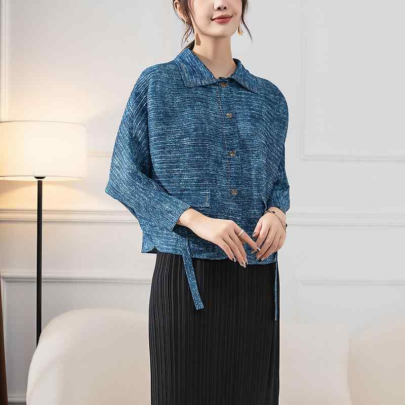 デニムジャケット レディース 秋冬 ゆったり ショート丈 デニム アウター 長袖 ブラウス トップス 婦人服 韓国ファッション カジュアル 体型カバー 着痩せ おしゃれ