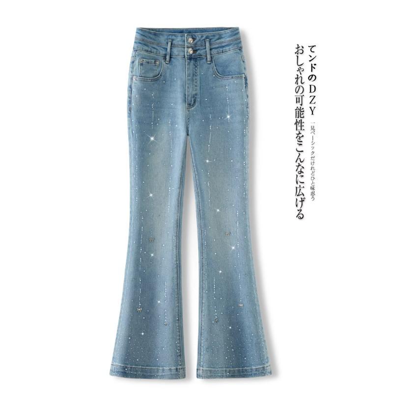 デニム レディース ハイウエスト ジーンズ 直筒 ジーパン ズボン パンツ 脚長 美脚 スタイルアップ きれいめ かわいい カジュアル 春｜イーマイショップ