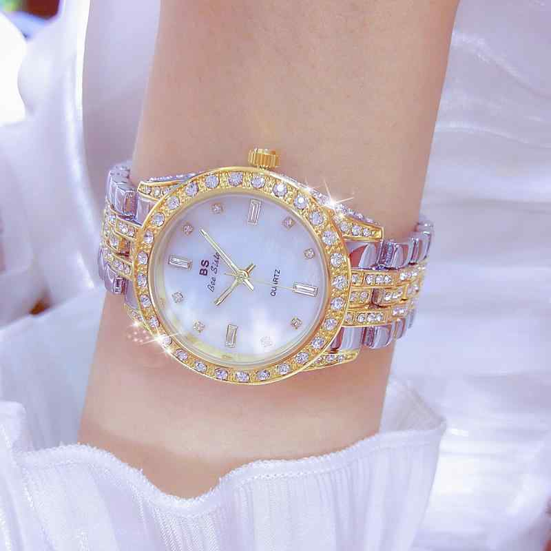 腕時計 レディース腕時計 ファッション アクセサリー キラキラ 軽 luxury ラグジュアリー 女性用 間金色 クラシックシルバー 豪華金 ステンレス 合金 30M防水 クォーツ アナログ