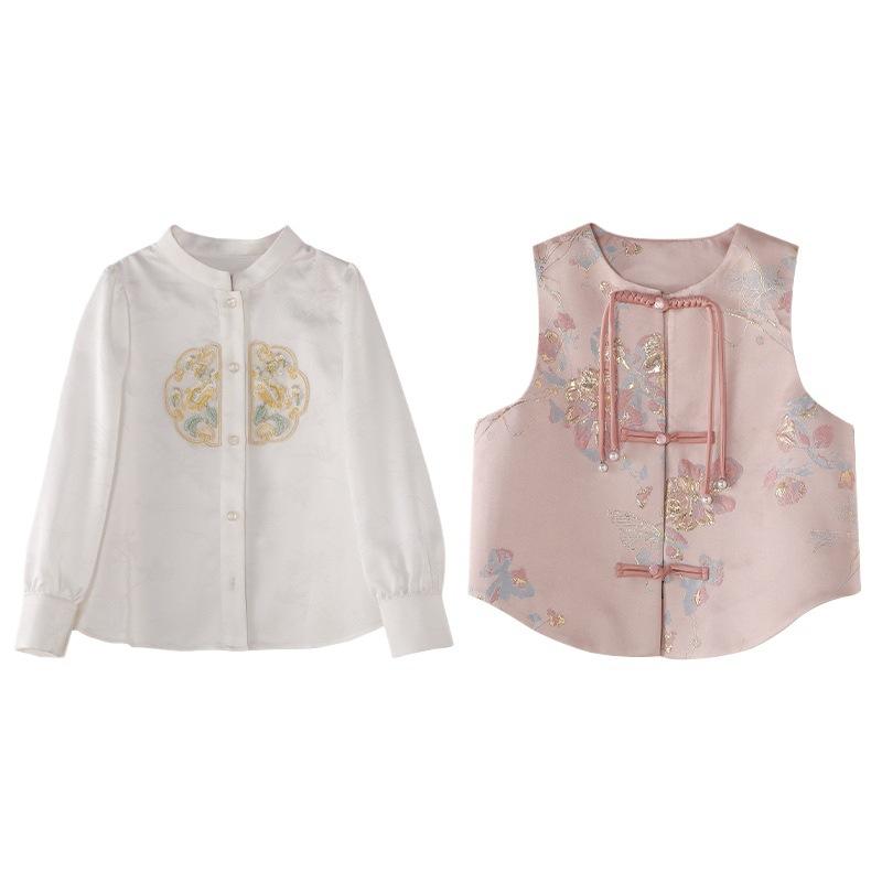 赤ちゃん服 うしろ帯 プルオーバー 限りない 2点仕掛ける 烏兎 新中式 刺しゅう トップス スコート 韓国風 可愛らしい 今めかしい 普段着 通園 通学 告げ知らせる会