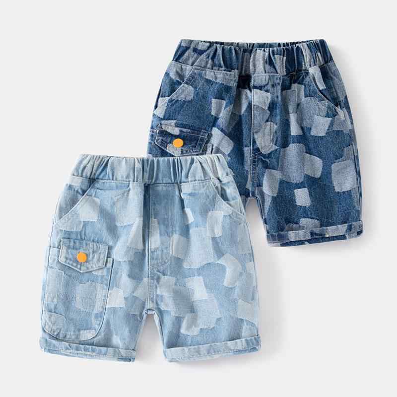 キッズ デニム ハーフパンツ 男の子 子供 カジュアル パンツ 夏用 ジーパン ボーイズ ショートパンツ 薄手 柔らかい おしゃれ