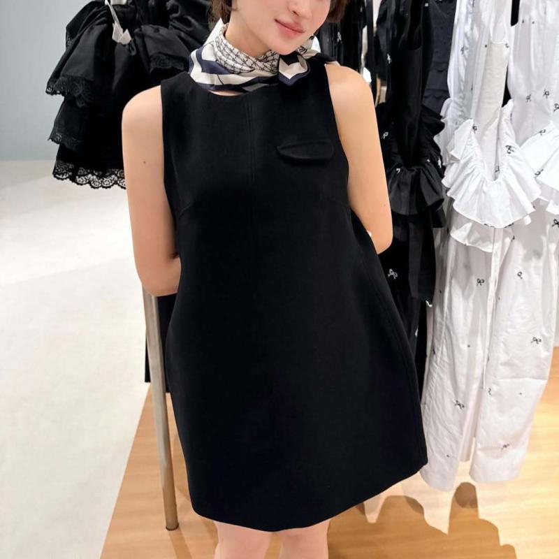 ワンピース レディース 春夏 レトロ Aライン ノースリーブ ロングワンピース 黒 白 ゆったりサイズ 体型カバー 着痩せ効果 デイリー 旅行 お洒落 ポリエステル|イーマイショップ