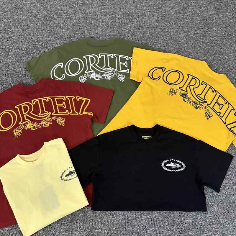 Tシャツ 男性用 コットン トップス プリントTシャツ 半袖 カットソー ゆったり 通気性 イエロー ブラック レッド グリーン