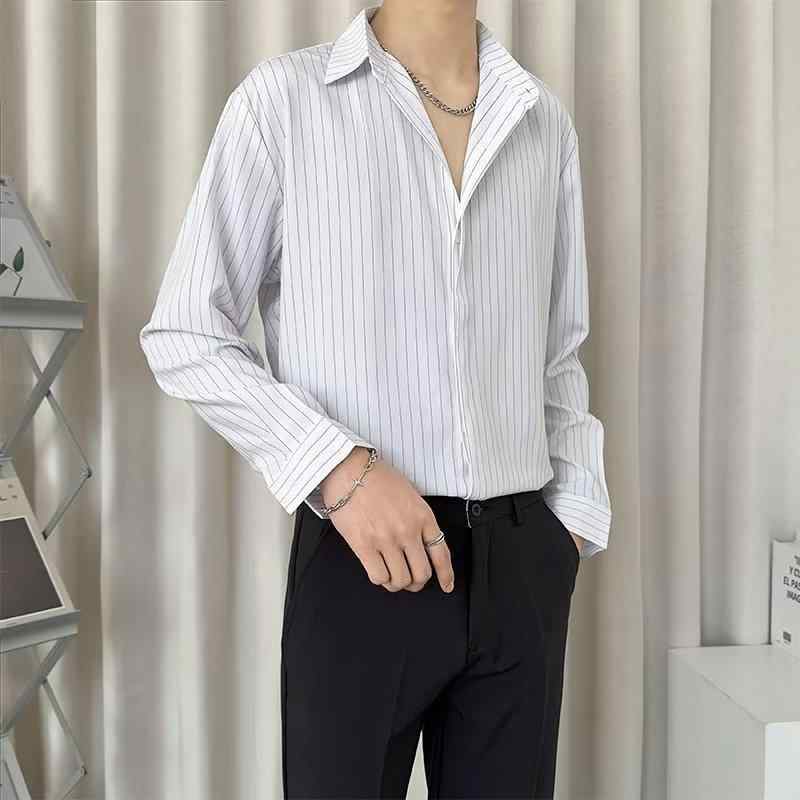シャツ 男性用 麻 リネン 長袖 トップス ルーズフィット カジュアル 開襟シャツ ブラック 黒 グレー 灰色 ホワイト 白 ブルー 青 接触冷感 吸湿速乾