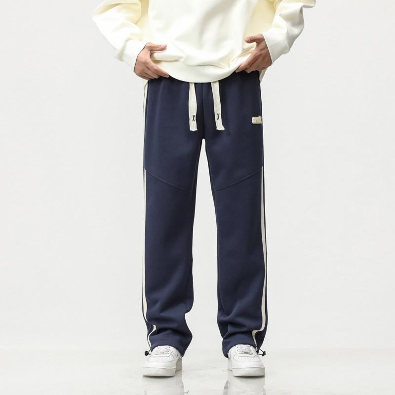 パンツ 男性用 高身長向け ストレートパンツ スポーツ ウェア ズボン コットン 伸縮性 普段使い