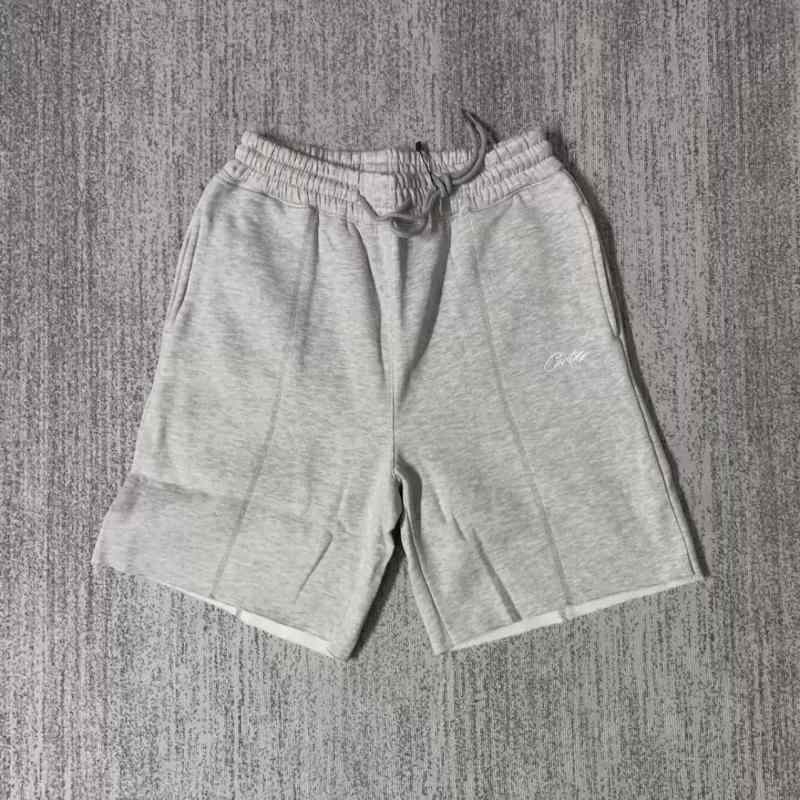 ショートパンツ 男性用 ゆったり スポーツ 短パン 高街 刺・墸 ロゴ グレー ブラック グリーン 綿 夏