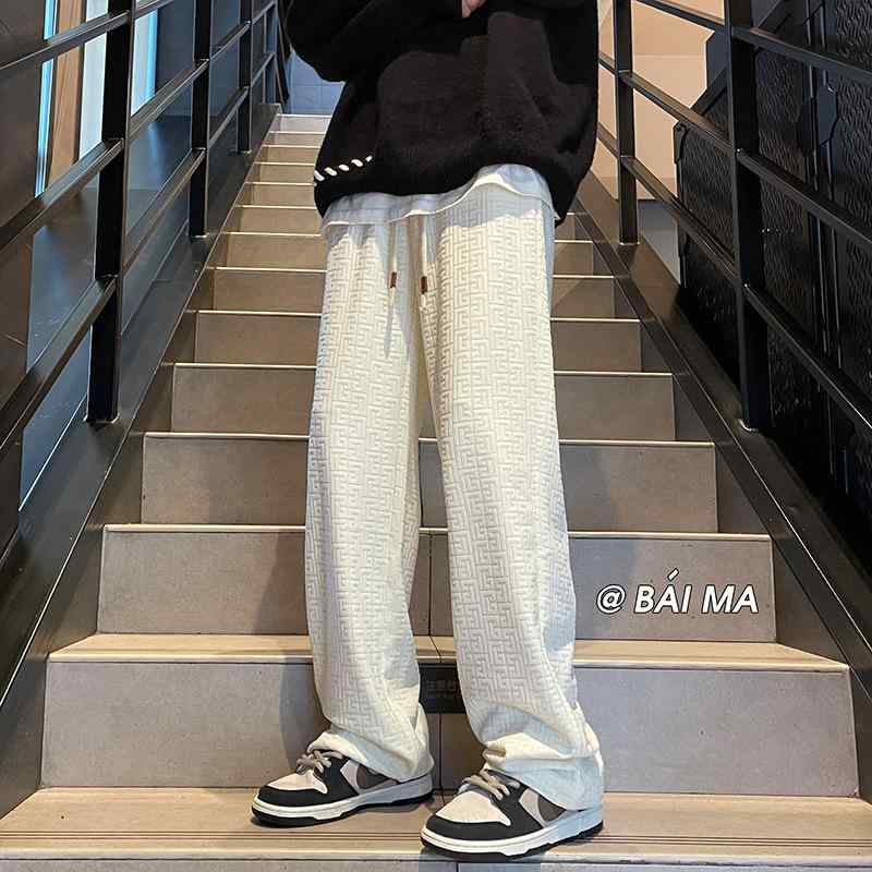 パンツ 男性用 裏起毛 スウェットパンツ 秋冬 ストレート テーパードパンツ リラックスパンツ イージーパンツ ドローストリングパンツ 無地 ルームウェア 部屋着 普段使い カジュアル スポーティー