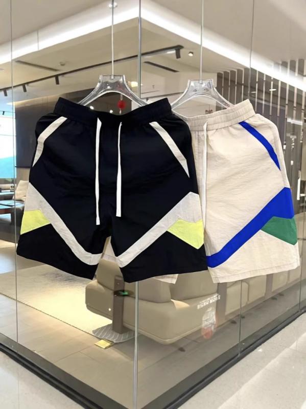 パンツ 男性用 5分丈パンツ ポリエステル 接触冷感 吸湿速乾 ルームウェア 普段使い ブラック ホワイト系