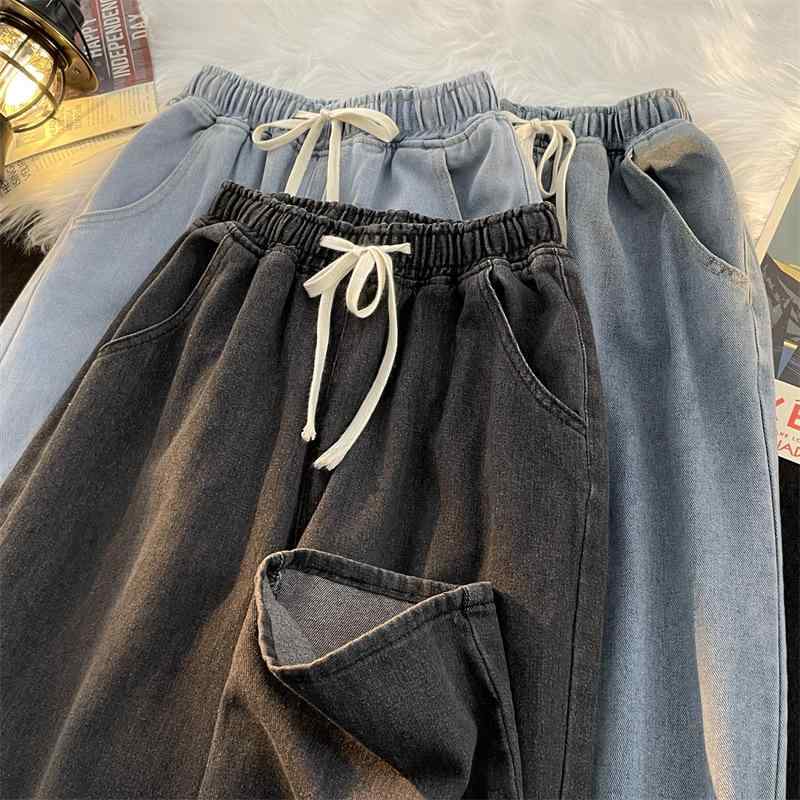 ジーンズ 男性用 春物 デニムパンツ ジーパン ストレート 伸縮性 カジュアル ゆったり 普段使い 部屋着 4,502円