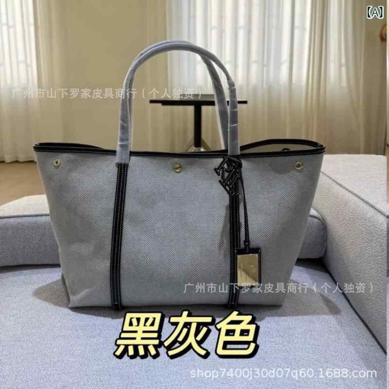 トートバッグ レディース キャンヴァス なめし革 置き目レン 買い出し御徒面子 黒いこと 薄墨色 青み 赤銅色 車縫線 うつり変わり 普段使い