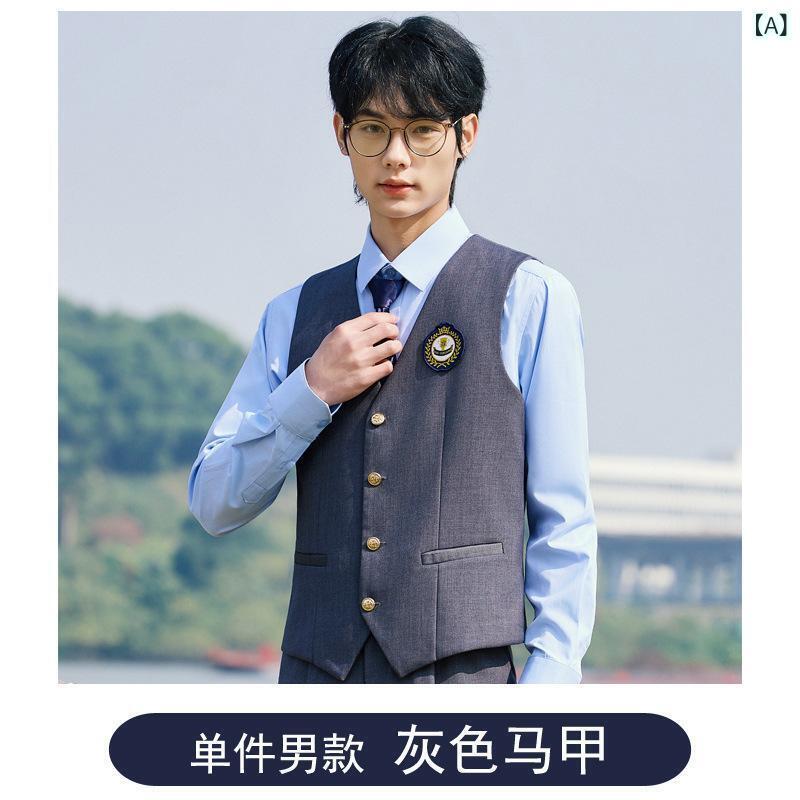 レディース マウイ メンズ 無袖 馬甲 Vネック ポケット 付き 気質 通勤 風 スタイル 聚?繊維 混合 スパンデックス 伸縮性 グレー ブルー 春季 スカート セット プラッツカート グレー ブルー メンズ パンツ グレー ブルー 女性用 職場 服装