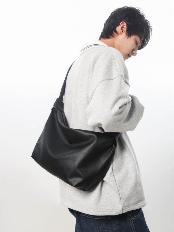 トートバッグ 女性用 シンプル ブラック ホワイト ブラウン 都市風 シンプル 通勤 普段使い 軽量 大容量 肩掛け 斜めがけ ソフト PU素材 横型 方形 ジッパー開閉 車縫いステッチ コットンライニング 夏 2025年 旅行 バッグ ハンドバッグ シ