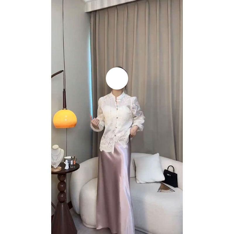 レディース スカート 半身スカート Aライン ハイウエスト 不規則 ロング丈 サイドスリット 気質 通勤用 ブラック 杏色 ピンク シャンパン 紫 無地 免? 加工 通年 通勤スタイル 普段使い 軽量 伸縮性 無弾性 シンプル デザイン 女性用 膝下丈