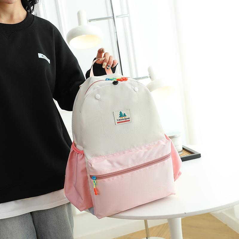 メンズ 防水 バックパック 撞色 デザイン ビジネス 通勤 出張 外出 軽量 減圧 脊椎保護 気圧クッション ストラップ ポリエステル ナイロン 14インチ ノートPC収納 20-35L 容量 グレー ブルー グリーン ホワイト ワインレッド ウォーター