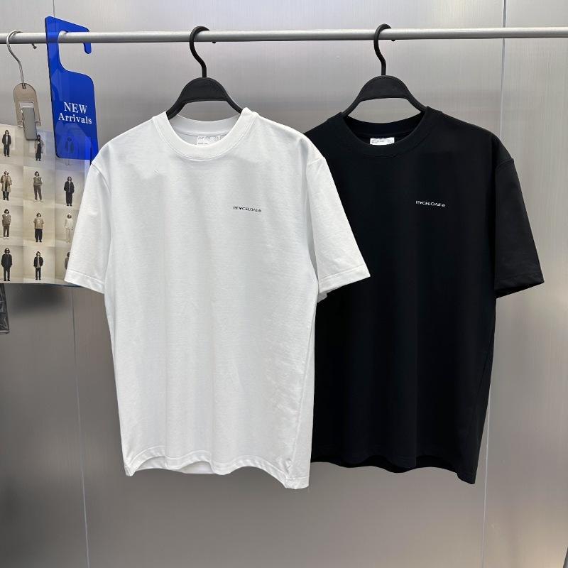 Tシャツ メンズ 短袖 シンプル ソロナ素材 ゆったり トップス 綿素材 英文字母プリント 無地柄 丸首 セットイン袖 透気性 伸縮性 吸湿速乾 夏向け 秋向け 冬向け 春向け 通年対応 普段使い カジュアルスタイル 白色 ブラック 青年向け 成人男性用