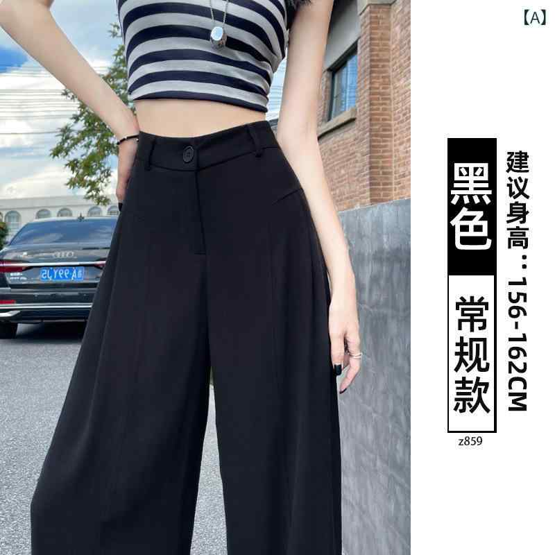 パンツ レディース 亜麻 リネン ワイドレッグパンツ 薄手 グレー 高身長向け ハイウエスト ドレープ感 ゆったり 体型カバー カジュアルパンツ
