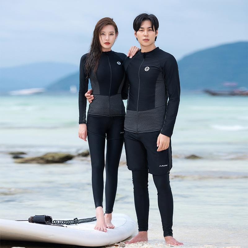 水着 レディース メンズ 長袖 ラッシュガード ロングパンツ 上下セット 体型カバー 速乾 UVカット マリンスポーツ ダイビング サーフィン スイムウェア 男性用 女性用 大きいサイズ