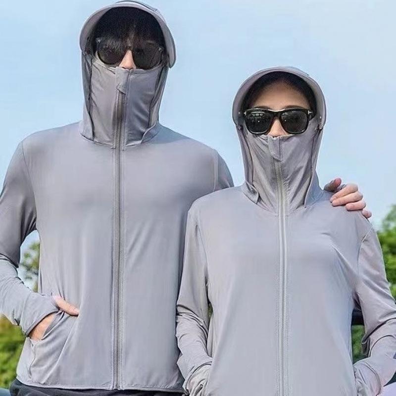 パーカー メンズ 男性用 接触冷感 吸湿速乾 薄手 ラッシュガード UVカット 紫外線対策 釣り 登山 アウトドア スポーツ ランニング 白 黒 紺 L XL 2XL 3XL 4XL