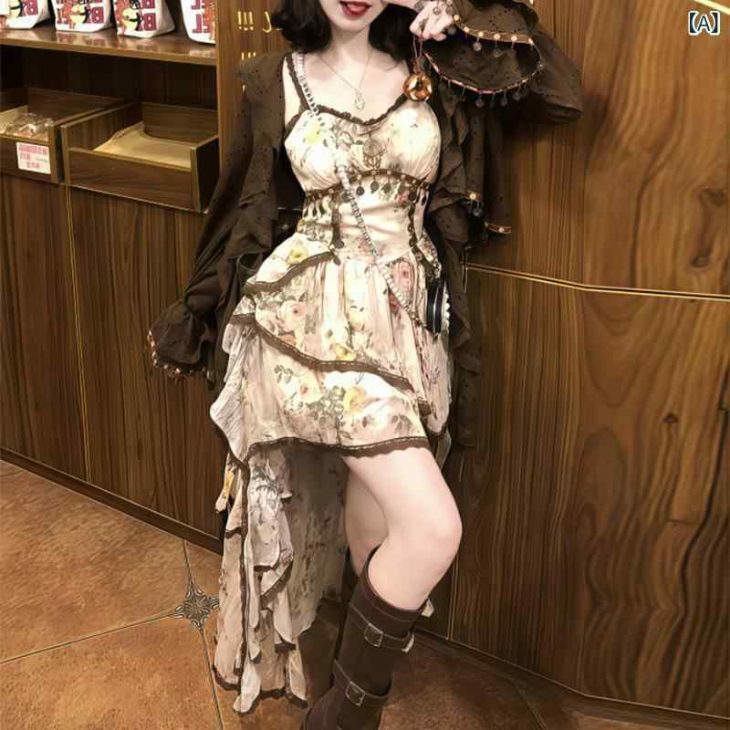 衣装 レディース 時間 長袖 ジレー スピード競技 吊りスコート 2点仕掛ける ポリエステル うつり変わり 通い 高品質 スカート-ボトムス