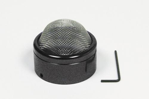SP武川（タケガワ）ビレットエアファンネル(取付径44.4mm)(ブラック/ネット付き) (03-01-1147)