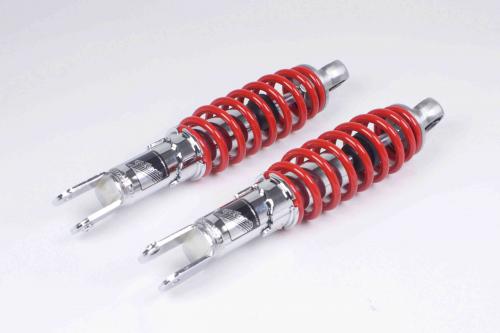 SP武川(タケガワ)リアショックアブソーバー(レッド/ローダウン/265mm) PCX(06-04-0139)|eネット通販
