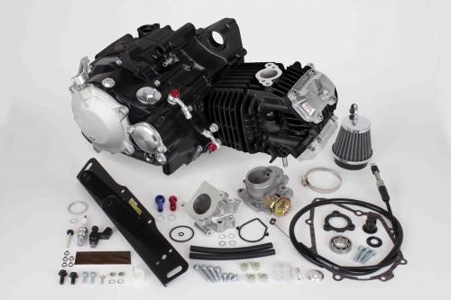 SP武川（タケガワ）スーパーヘッド4V+Rコンプリートエンジン181cc(WET)(湿式クラッチ仕様)｜01-00-1752
