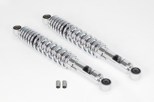 SP武川(タケガワ) リアショックアブソーバー(クロムメッキ/2本セット) スーパーカブC125(JA48/JA58)|06-04-0175|eネット通販