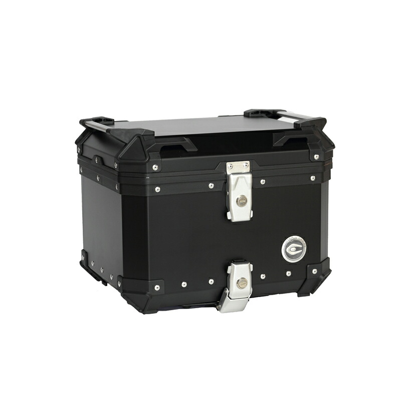 【送料無料】COOCASE（クーケース）アルミトップケース Q1｜CCX450B ｜ブラック｜容量：45L