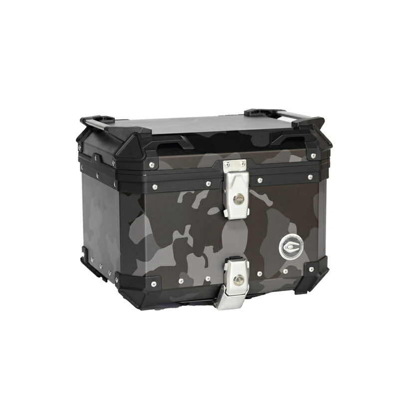 楽天市場】直送品 COOCASE Q1 ブラック クーケース アルミトップケース