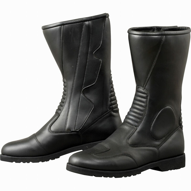 コミネ(KOMINE)K520 SIDE ZIPPER BOOTS WIDE BLK 25｜ブラック/25｜eネット通販