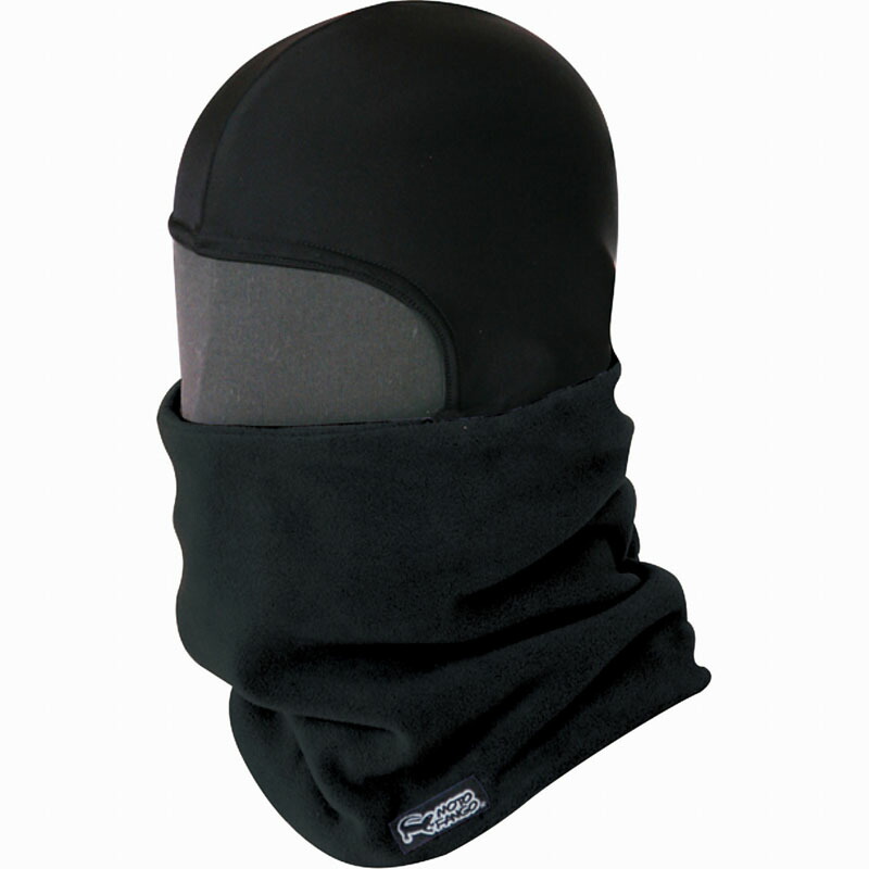 コミネ(KOMINE)09-016 FLEECE FACE MASK BLK FREE｜ブラック/フリー画像