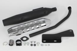 SP武川(タケガワ)SSSマフラー (メッキプロテクター) クロスカブ110:8BJ-JA60(JA60-1000001~)|04-02-0395|eネット通販