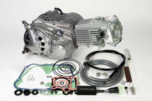 SP武川（タケガワ）スーパーヘッド4V+Rコンプリートエンジン124cc(セカンダリー)(乾式/ワイヤー式)｜01-00-1554