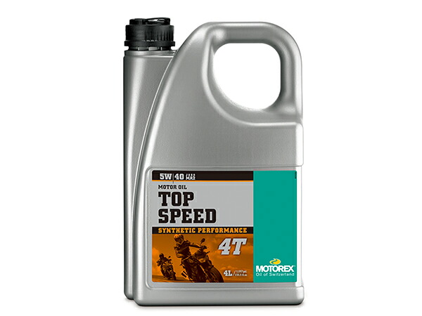 デイトナ（DAYTONA）MOTOREX(モトレックス) TOP SPEED 4T 【5W40】4L(97795)｜eネット通販