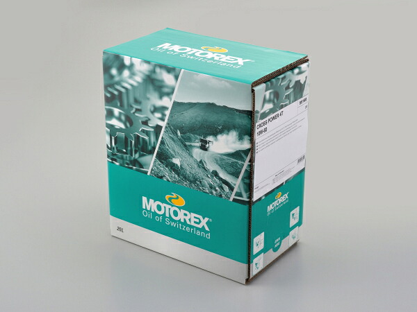 デイトナ（DAYTONA）MOTOREX(モトレックス) CROSS POWER 4T 10W-60 ディスペンサー付きバッグ 20L(97858)