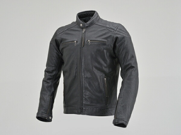 デイトナ（DAYTONA）DL-006 カフェライダースジャケット ブラック (サイズ：2XL)(23705)
