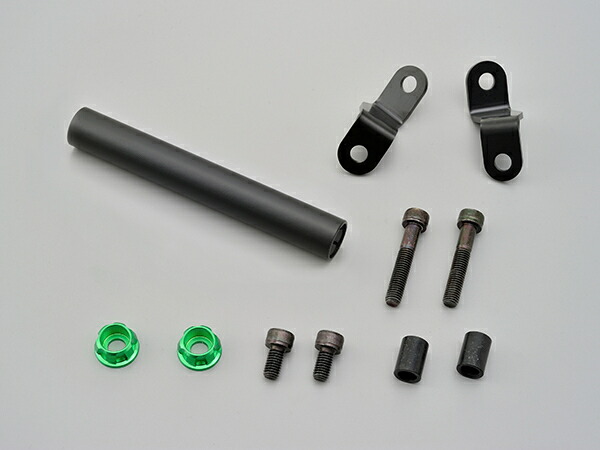 デイトナ Daytona 車種別マルチバーホルダー ライムグリーン Ninja400 Ninja250 ご注文後 掲載画像は Wevonline Org