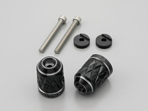 デイトナ（DAYTONA）PREMIUM ZONE(TM) ハンドルバーエンドプラグ KIRIKO／カラー：アッシュシルバー タイプ：YAMAHA車 M6｜37681