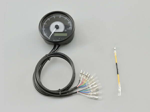 デイトナ（DAYTONA）VELONA 電気式タコ＆スピードメーター Φ80 9000rpｍ｜表示：9000rpm｜48140 17,105円