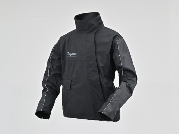 デイトナ（DAYTONA）DR-001 ハイパフォーマンスレインウエア ジャケット ブラック｜カラー：ブラックサイズ：2XL｜48253