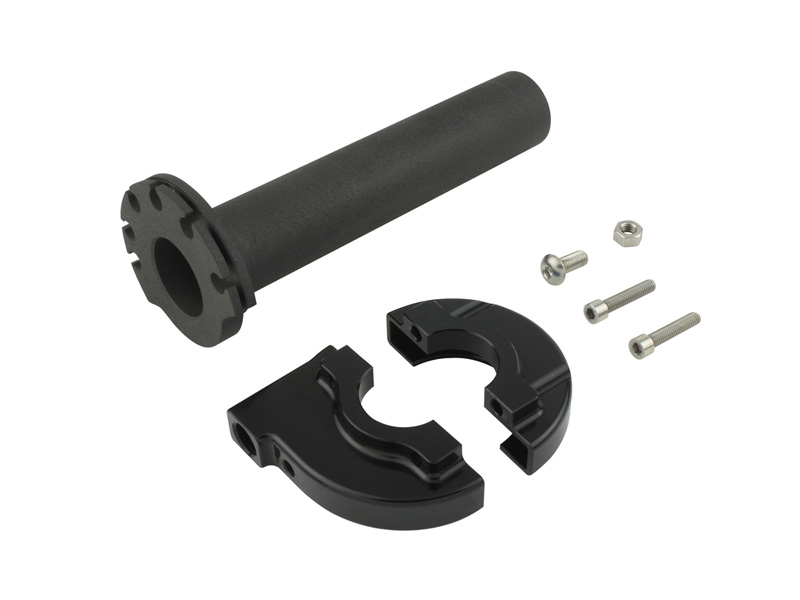 SHIFTUP(シフトアップ)MINI ハイスロットルケース & スリーブ44mm BLACK(204678-06)|eネット通販