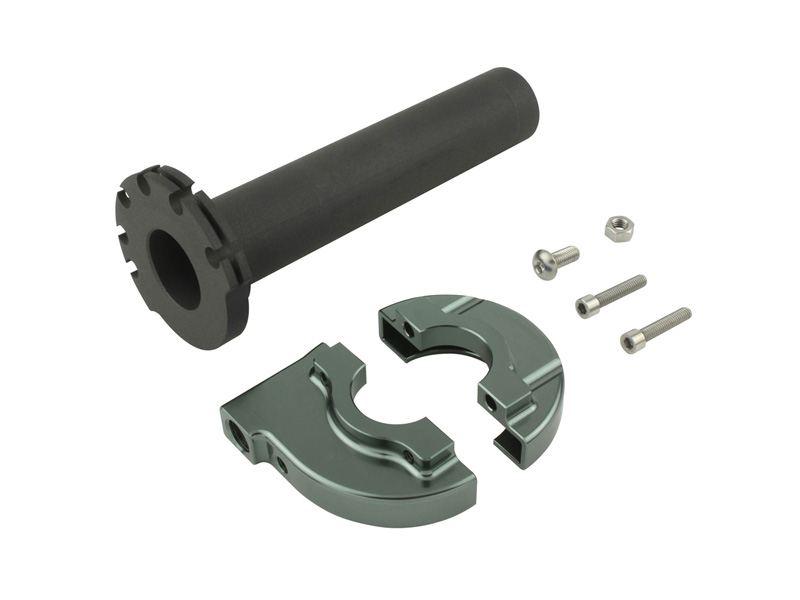 SHIFTUP(シフトアップ)MINI ハイスロットルケース & スリーブ48mm GUNMETA(208678-09)|eネット通販