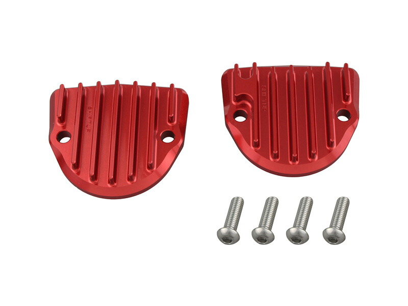 SHIFTUP（シフトアップ）ビレットフィンタペットキャップセット｜レッド｜290114-02｜eネット通販