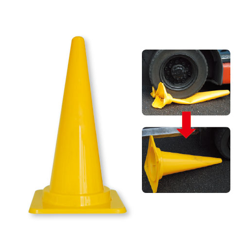 カラーコーン ミニコーン【赤/青/緑/黄】（カラーコーン 三角コーン ミニ