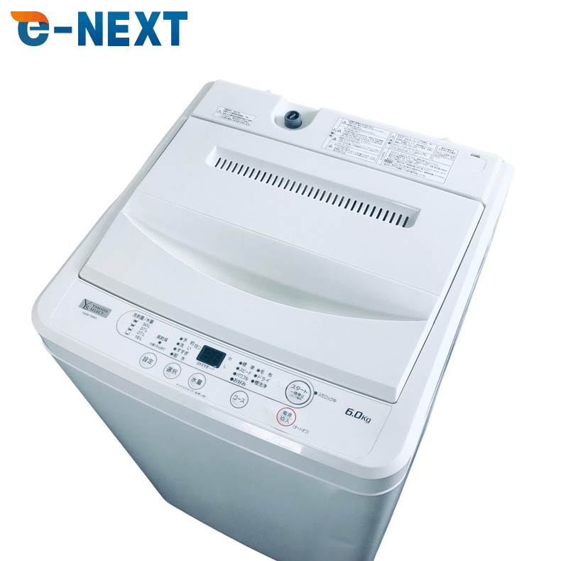 楽天市場】【中古】ヤマダ 6kg 全自動洗濯機 YWM-T60G1 2019年製