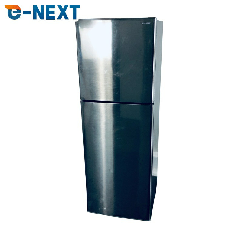 【中古】 【自社配送エリア内限定】 シャープ SHARP 冷蔵庫 2018年製 2ドア 225L シルバー ファン式 右開き SJ-D23D-S 一人暮らし 大きめ 奥行 65 以下 200L以上 送料無料 設置無料 地域限定 埼玉 東京 千葉 神奈川 RANK_B