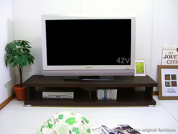幅150珊 テレビ受像機台 ガイヤ 逃げ口B 遣っ付ける品 暗然たる赤銅色 ウエンジカラー 40型42型46型の大型テレビ受像機薄型テレビ受像機相応う 高さ26珊ロータイプテレビボード リビングゲーム盤 AVゲーム盤 AV納める仕合わせ 国産品 木製 貨物輸送無料 大川調度品