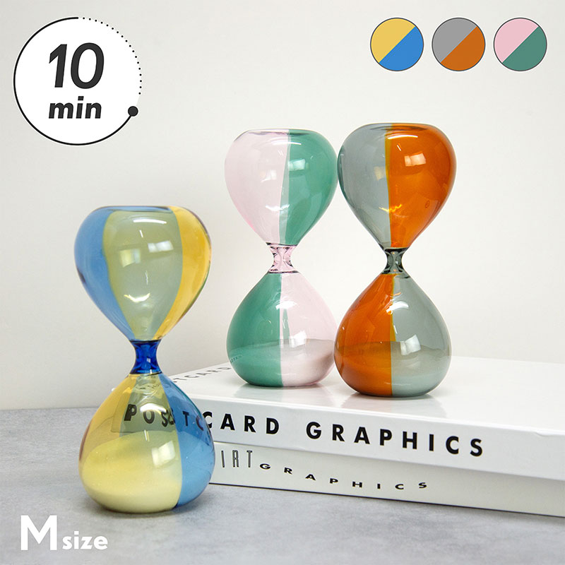 楽天市場】HIGHTIDE 砂時計 Sサイズ DB036 3.5 × 7.8cm 3分 1個