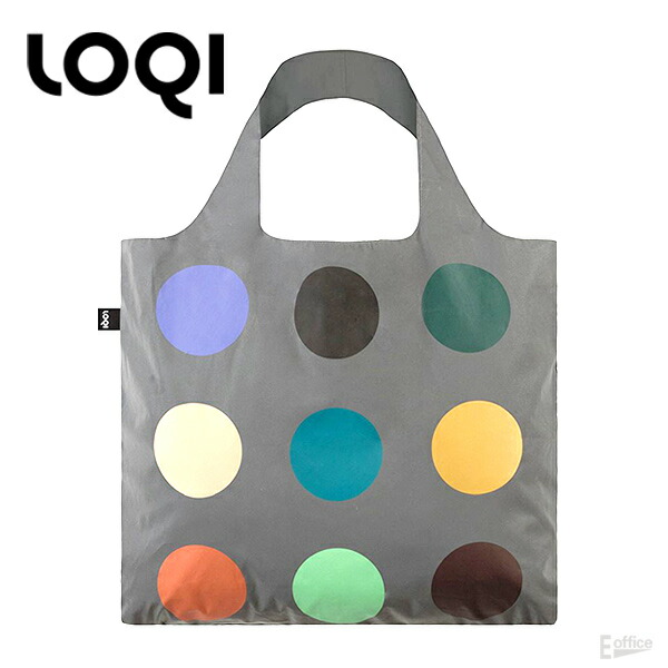 ポール ギャンス エコバッグ リフレクティブ素材 Loqi Bags Museumpg Do Re Poul Gernes Reflective Dots おしゃれ 輸入 デザイン 粗品 ローキー プチギフト アート芸術 絵画 エコ 光る バッグ トート 安い割引